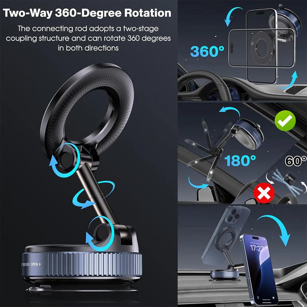 Supporto Magnetico 360° per Auto